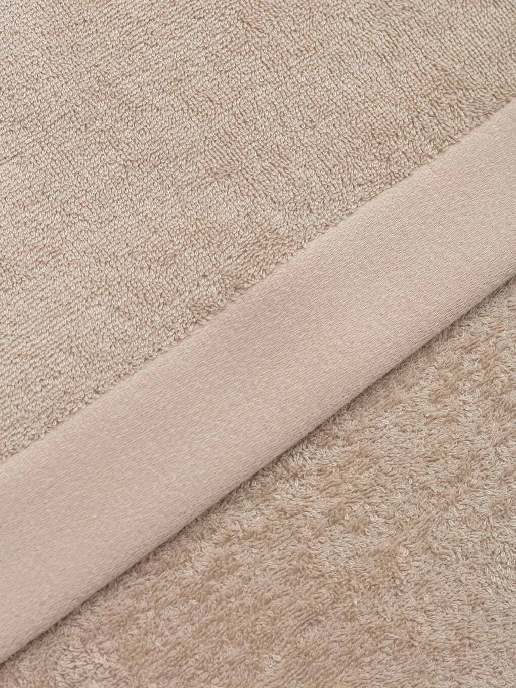 Bej Bambu Yüz Havlusu 50x80 cm-3