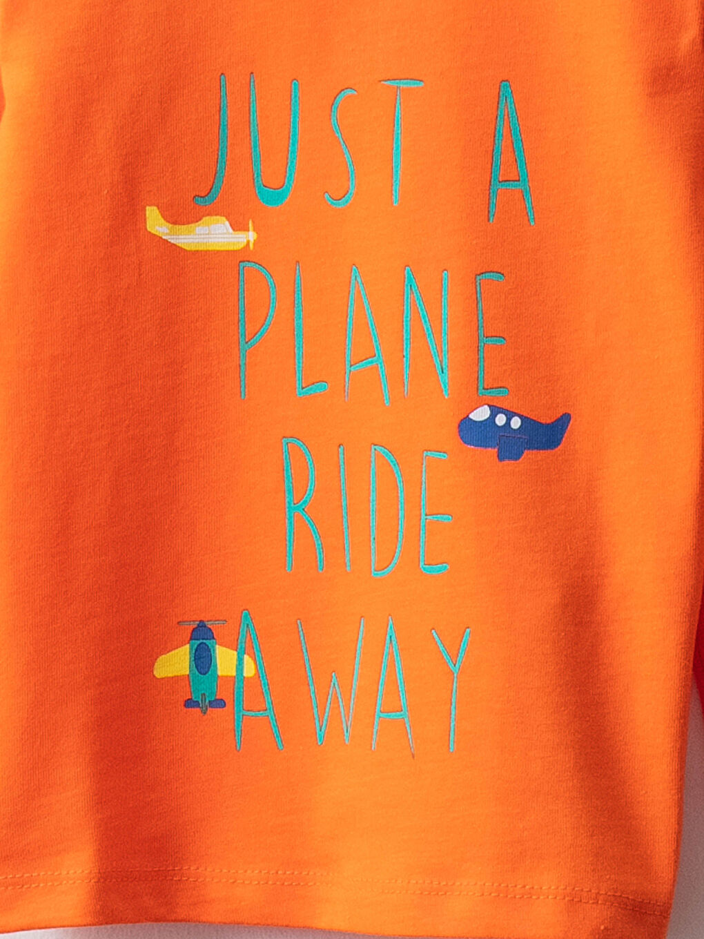 Crew Neck Long Sleeve Printed Baby Boy Pajama Set-2