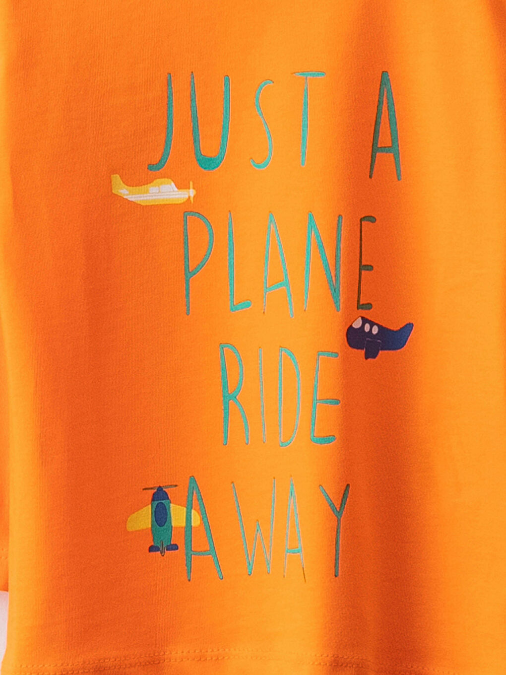Crew Neck Long Sleeve Printed Baby Boy Pajama Set-2