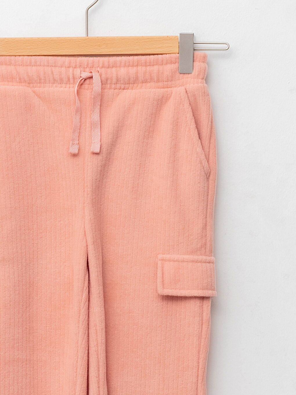 Basic Fleece Girl Jogger Sweatpants With Elastic Waist-2