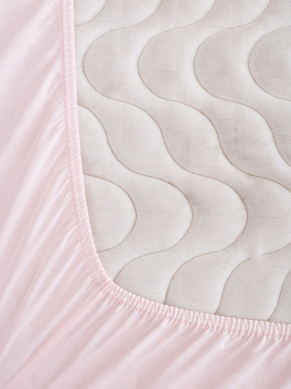 Drap Housse Uni Tissé Élastique 100x200x30 Cm-2