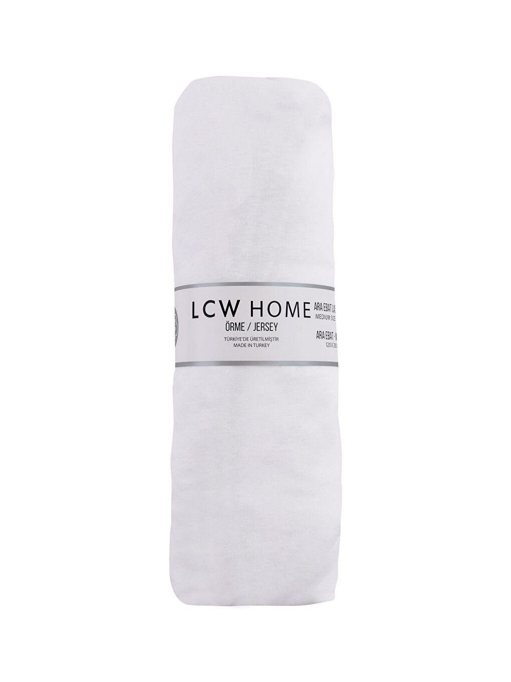 LCW HOME Elastisches Baumwoll-Zwischengrößen-Bettlaken 120x200 cm -W1DB44Z8-J5E