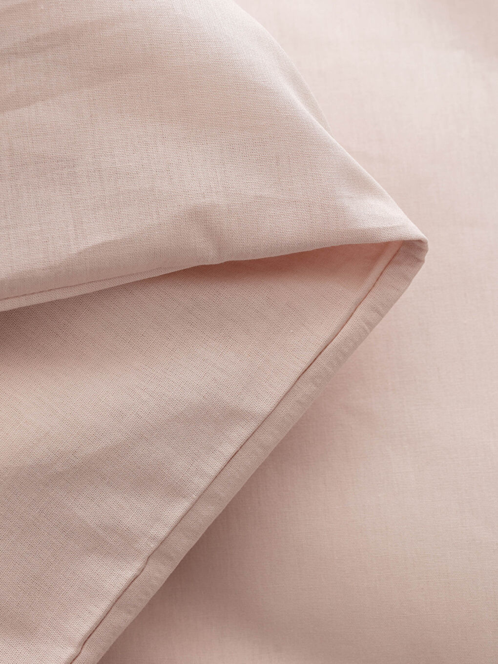 Double Plain Woven Duvet Cover Set-4