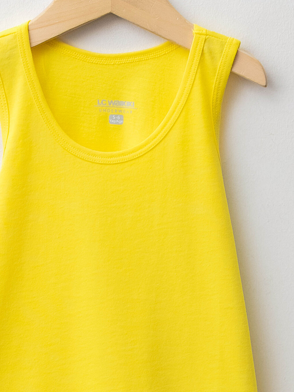 Bisiklet Yaka Basic Pamuklu Erkek Çocuk Atlet-2