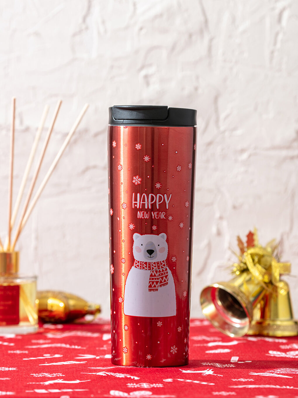 LC Waikiki Text Printed Thermos -W1DD82Z8-M0T
