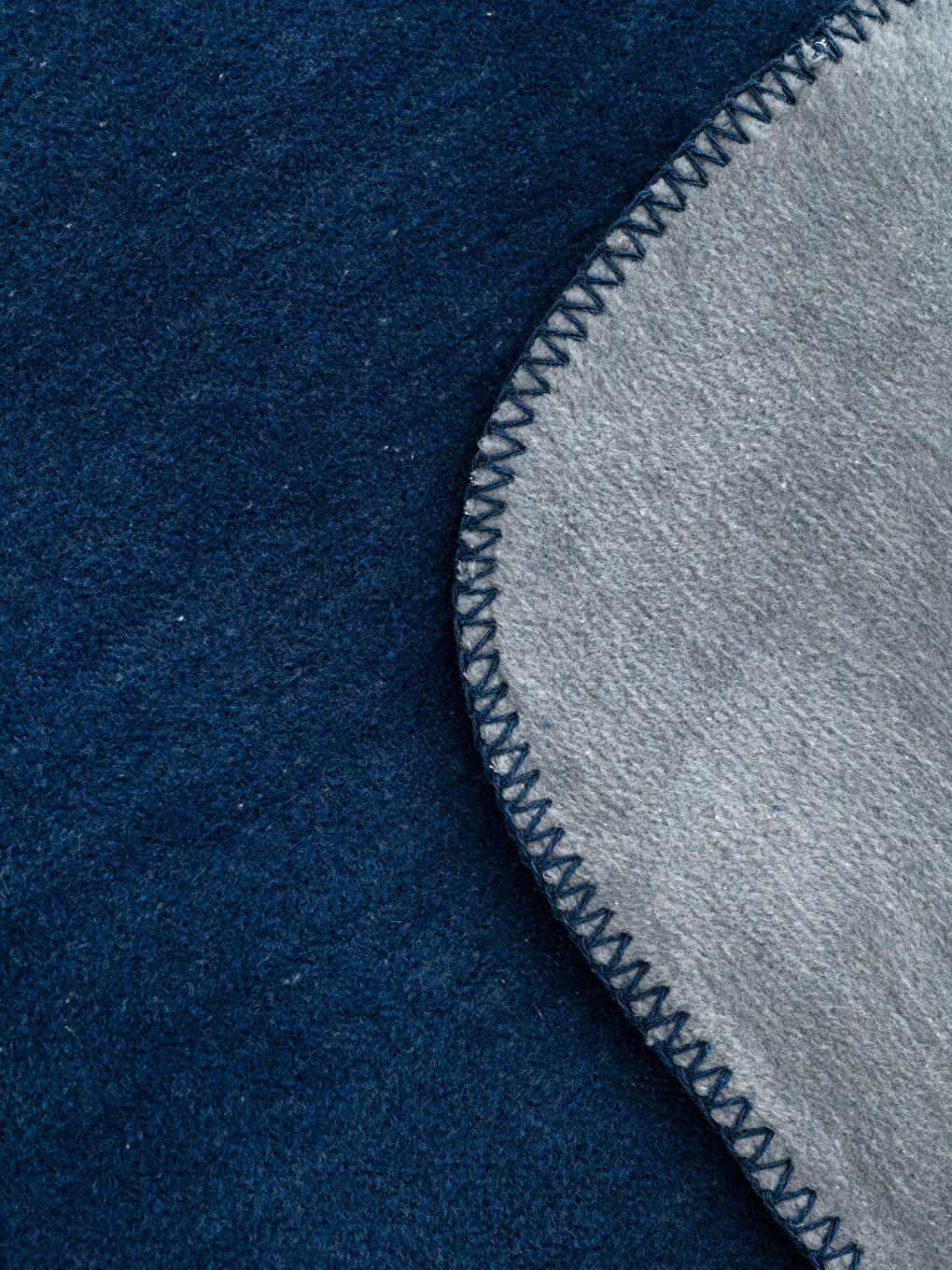 İndigo Çift Kişilik Çift Renkli Pamuk Battaniye 200x220 cm-2