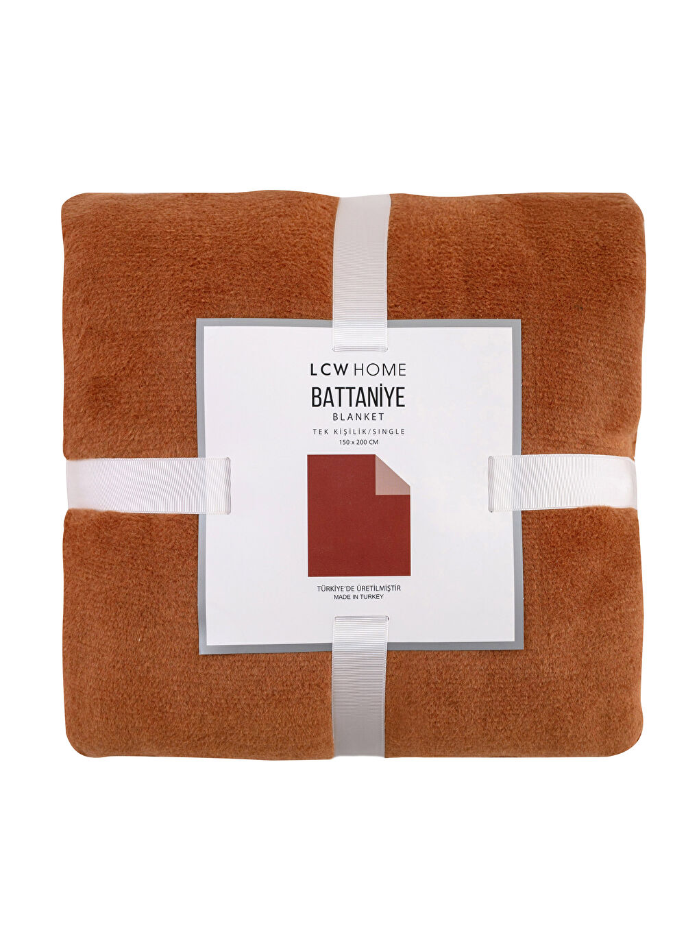 LCW HOME Single Double Sided Cotton Blanket 150x200 Cm -W1DF02Z8-JS5