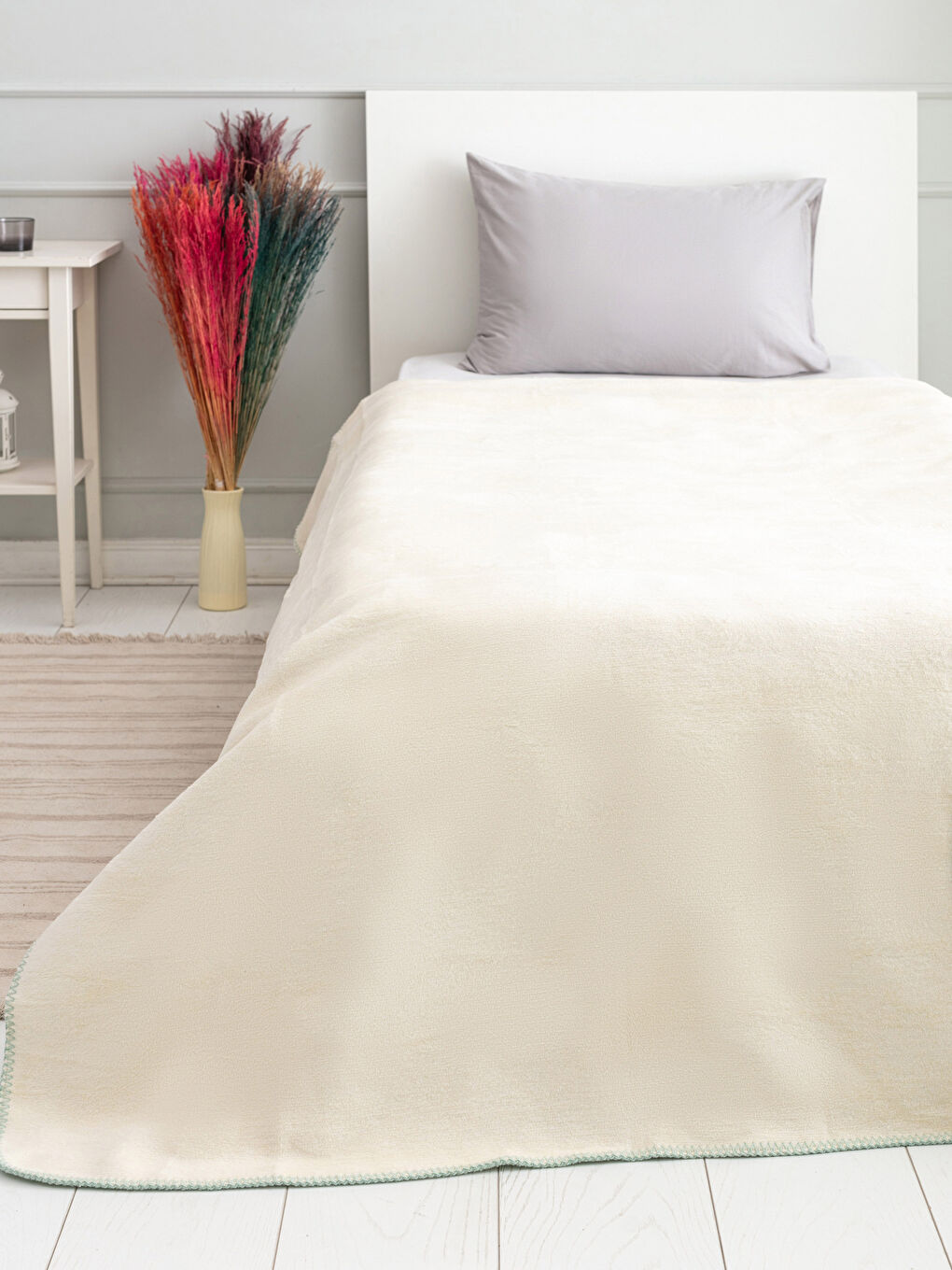 Pătură Single Dublă Față Bumbac 150x200 Cm-1