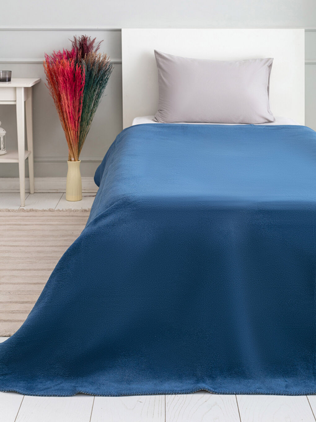 LCW HOME Single Double Sided Cotton Blanket 150x200 Cm -W1DF02Z8-U9F
