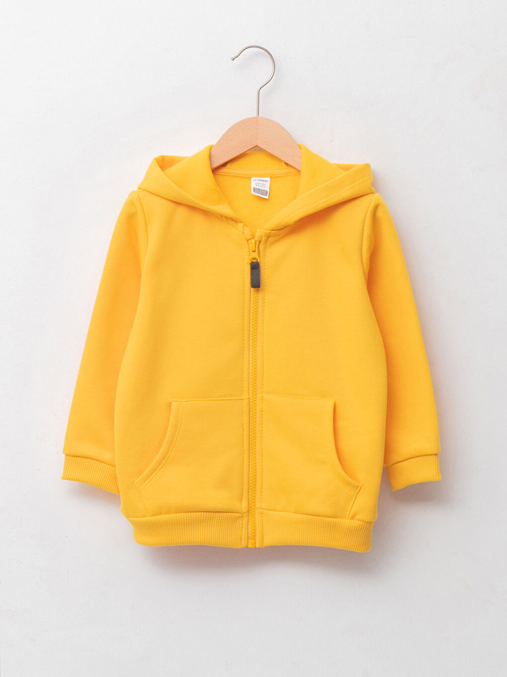 سويت شيرت بسحاب بكابوش كم طويل للأولاد الرضع