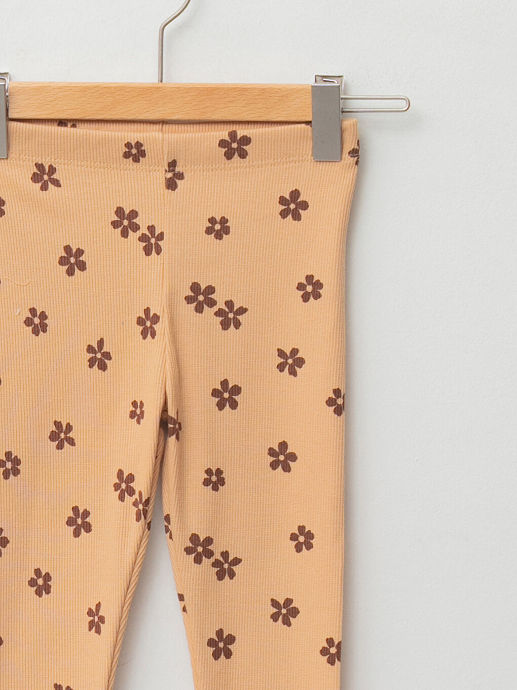 Set Bluză și Leggings cu Mânecă Lungă și Guler Rotund cu Imprimeu pentru Bebeluși Fete, 2 Bucăți-2