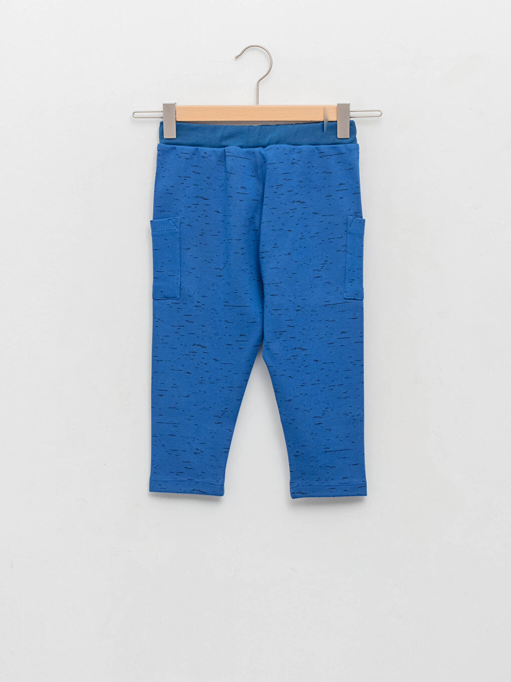 Mavi Desenli Erkek Bebek Pantolon-1