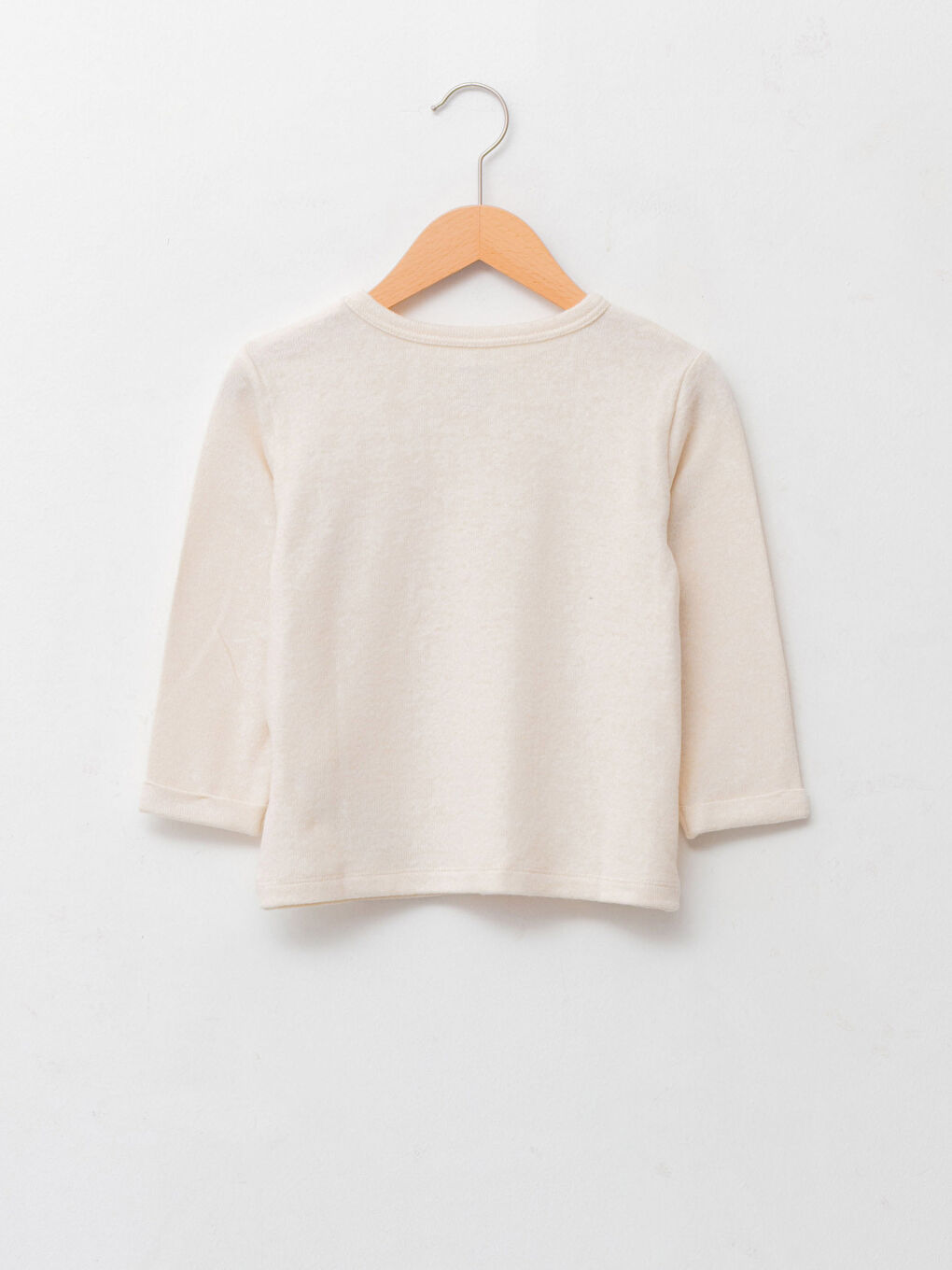 LCW baby Crew Neck Long Sleeve Baby Boys' T-Shirt -W1DM55Z1-D4N
