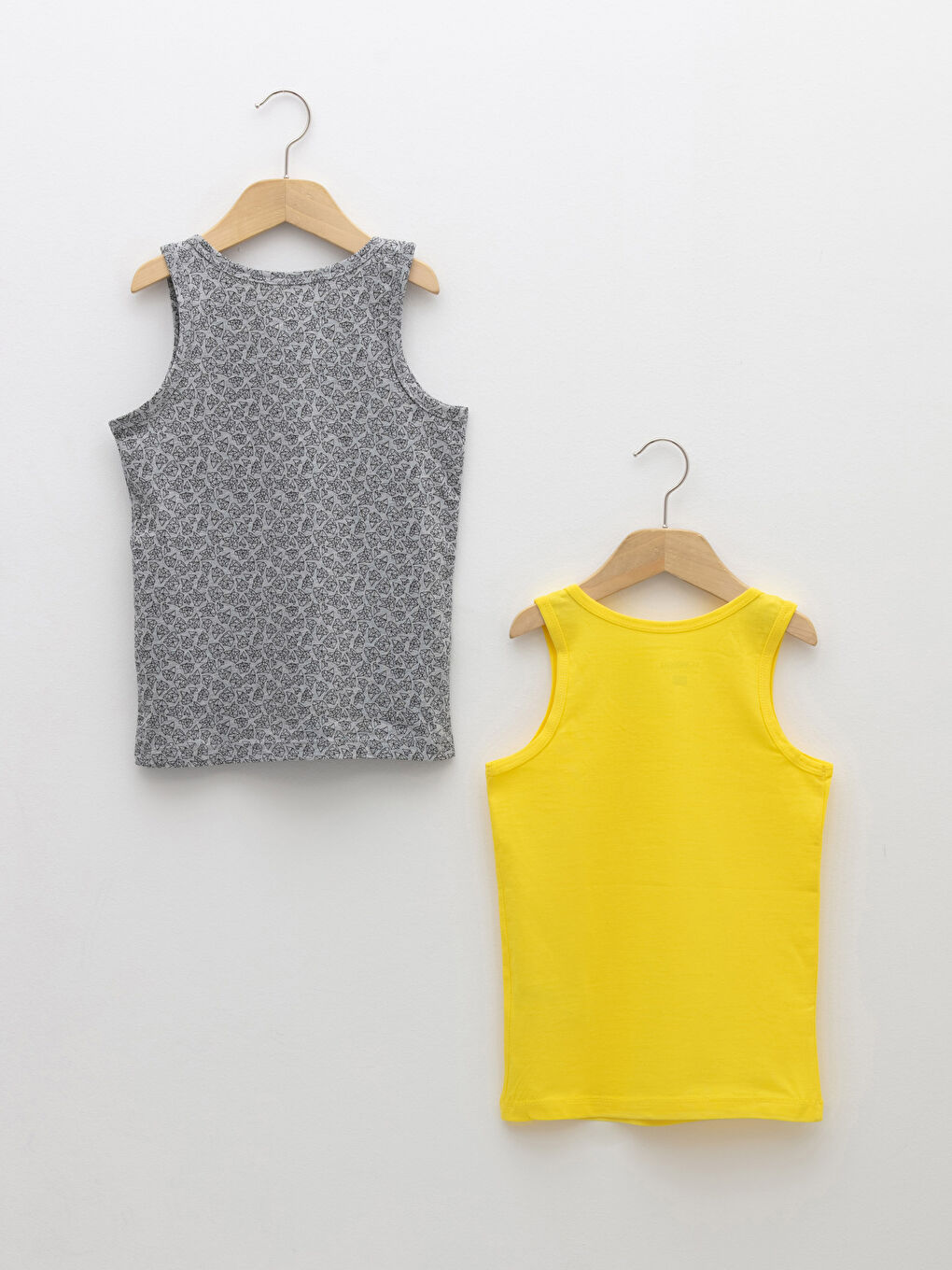 Crew Neck Cotton Boy Singlet 2-Pack-1