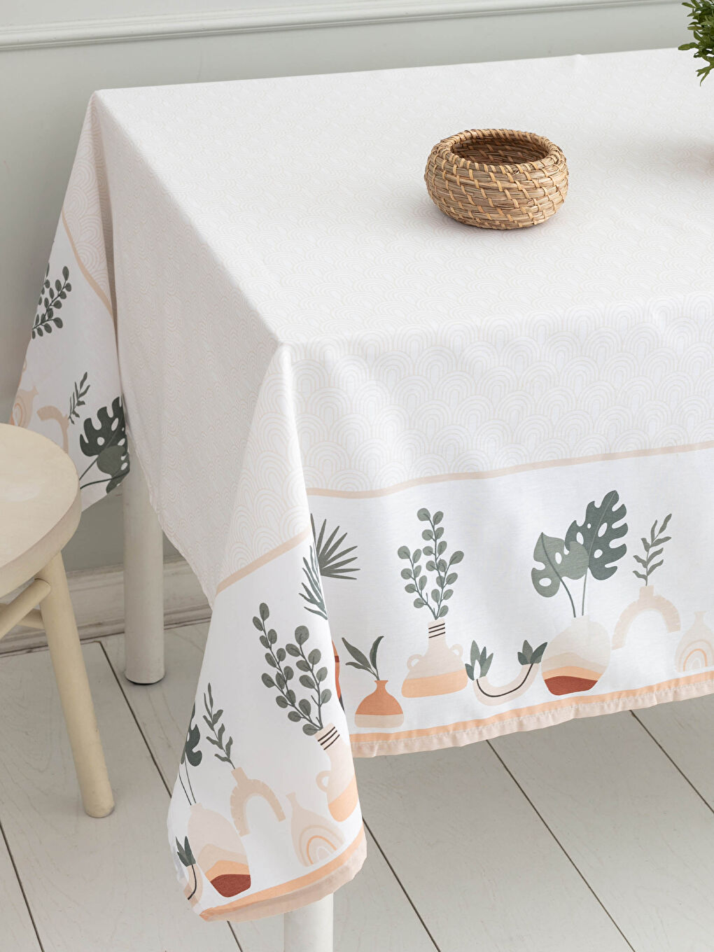 Floral Printed Tablecloth 150x200 cm