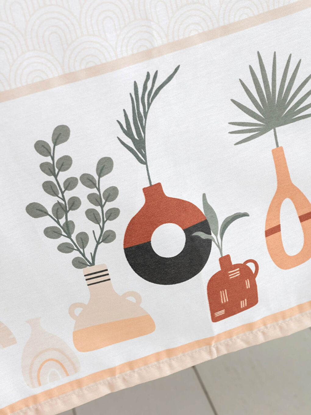 Floral Printed Tablecloth 150x200 cm-1