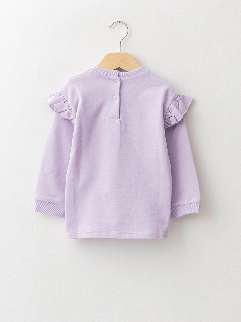 Суитшърт с кръгло деколте, дълъг ръкав, отпечатано Малкото Пони, памук, за бебета момичета-1