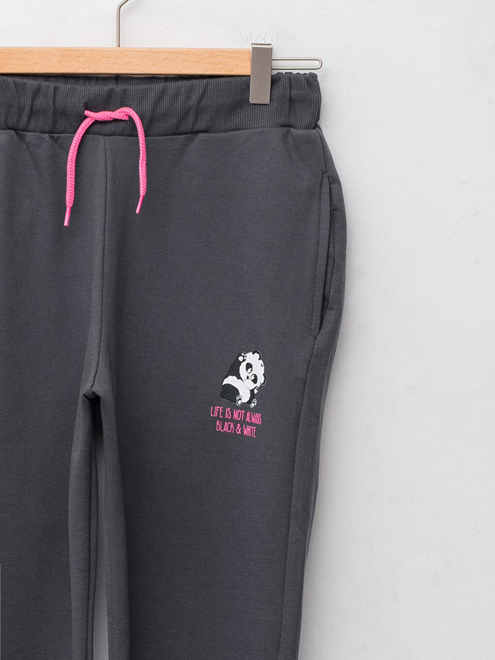 Elastic Waist Printed Girl Jogger Sweatpants-2