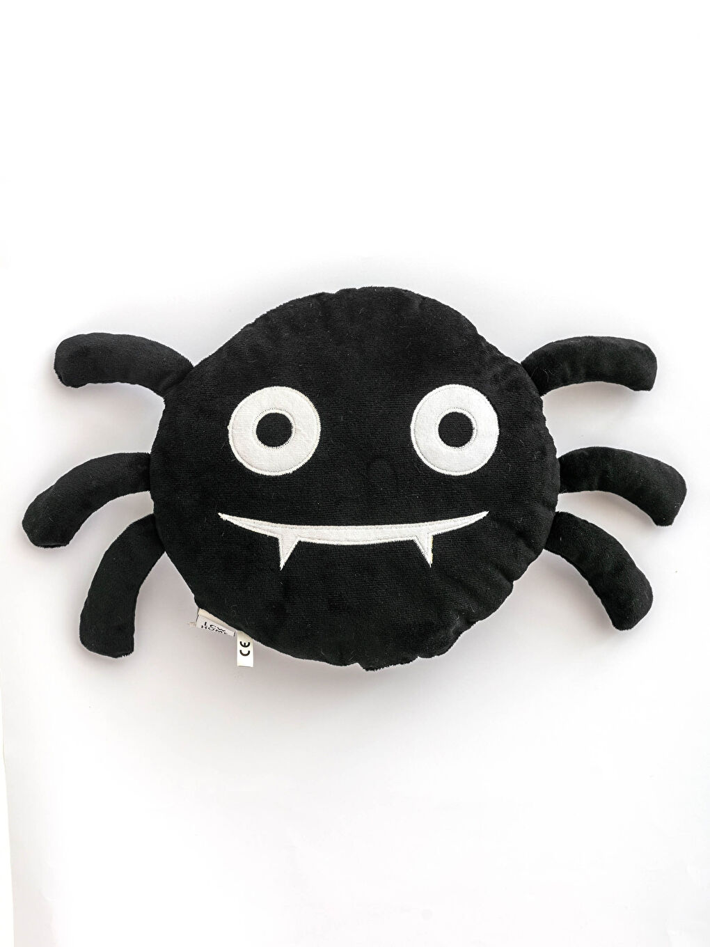 Embroidery Detailed Filled Plush Baby Throw Pillow-2