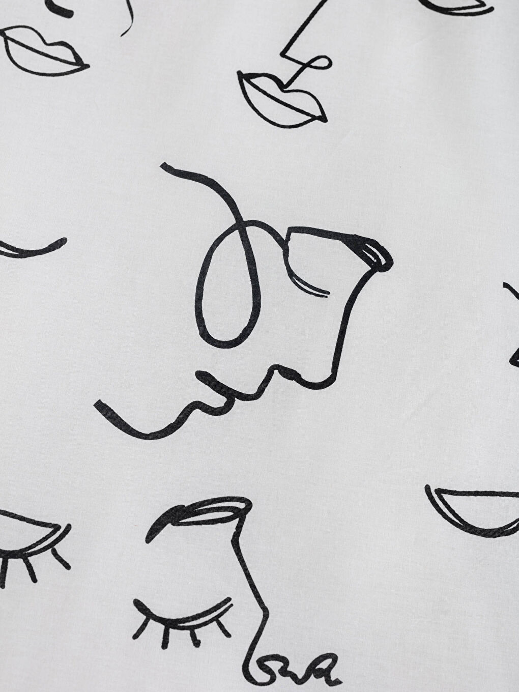 Double Double Sided Printed Woven Duvet Cover and Pillowcase-3