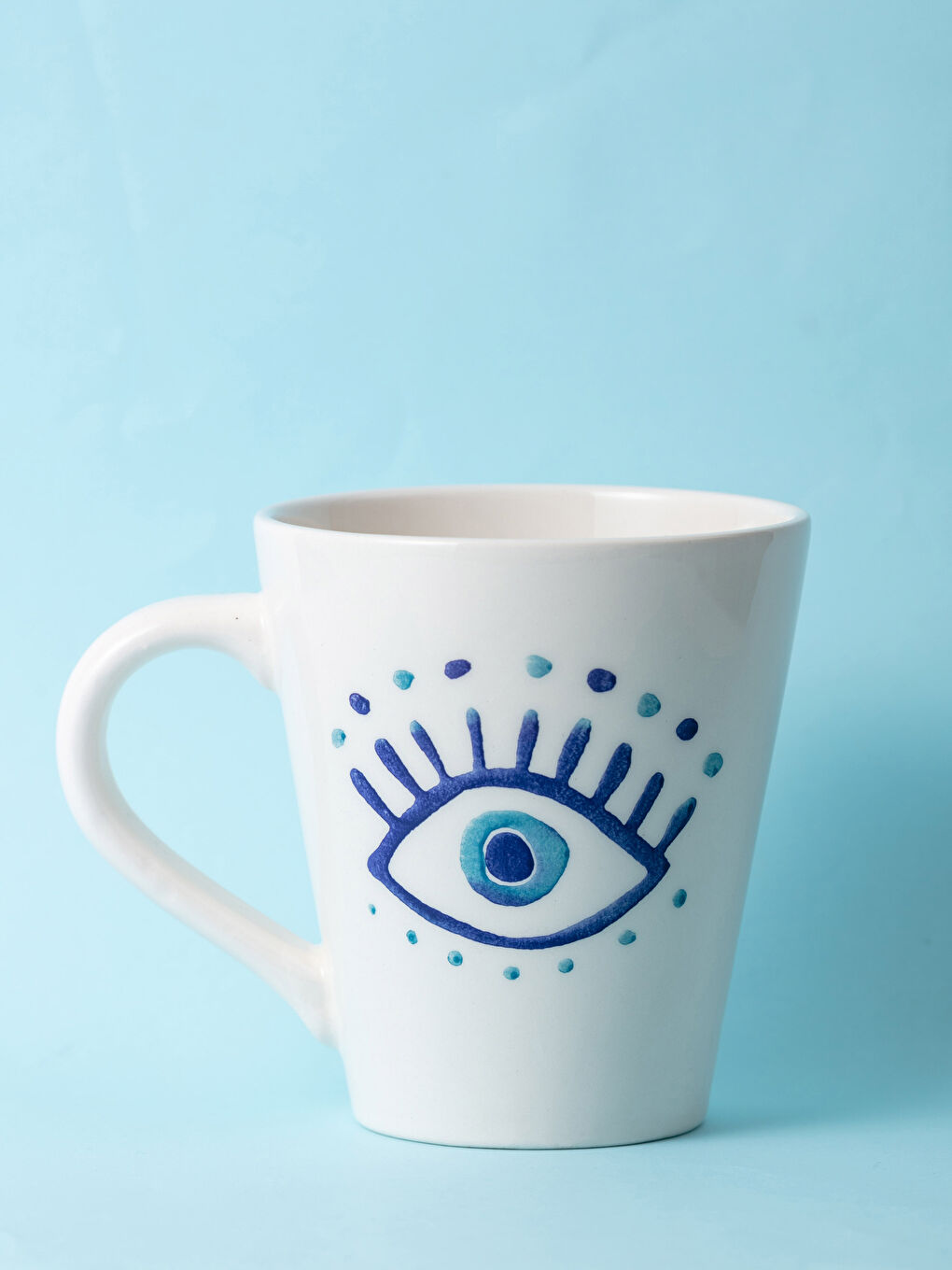 Ethnic Patterned Ceramic Mug Cup 400 Ml-1