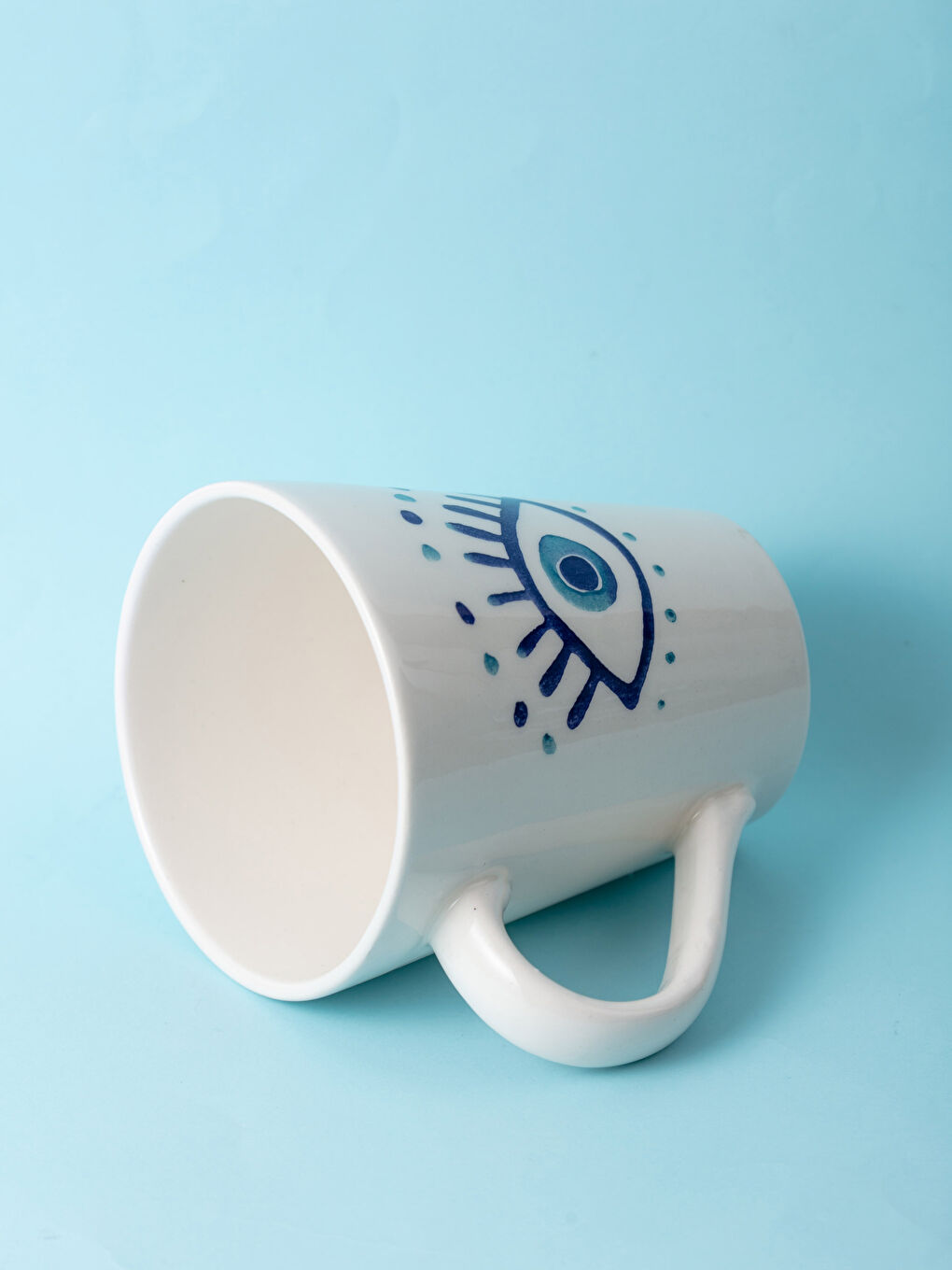 Ethnic Patterned Ceramic Mug Cup 400 Ml-2