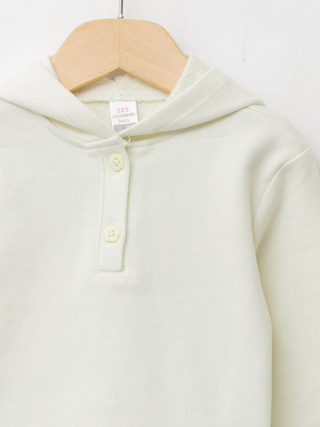 Hooded Long Sleeve Basic Baby Girl Sweatshirt and Tights 2-Pack Set-2