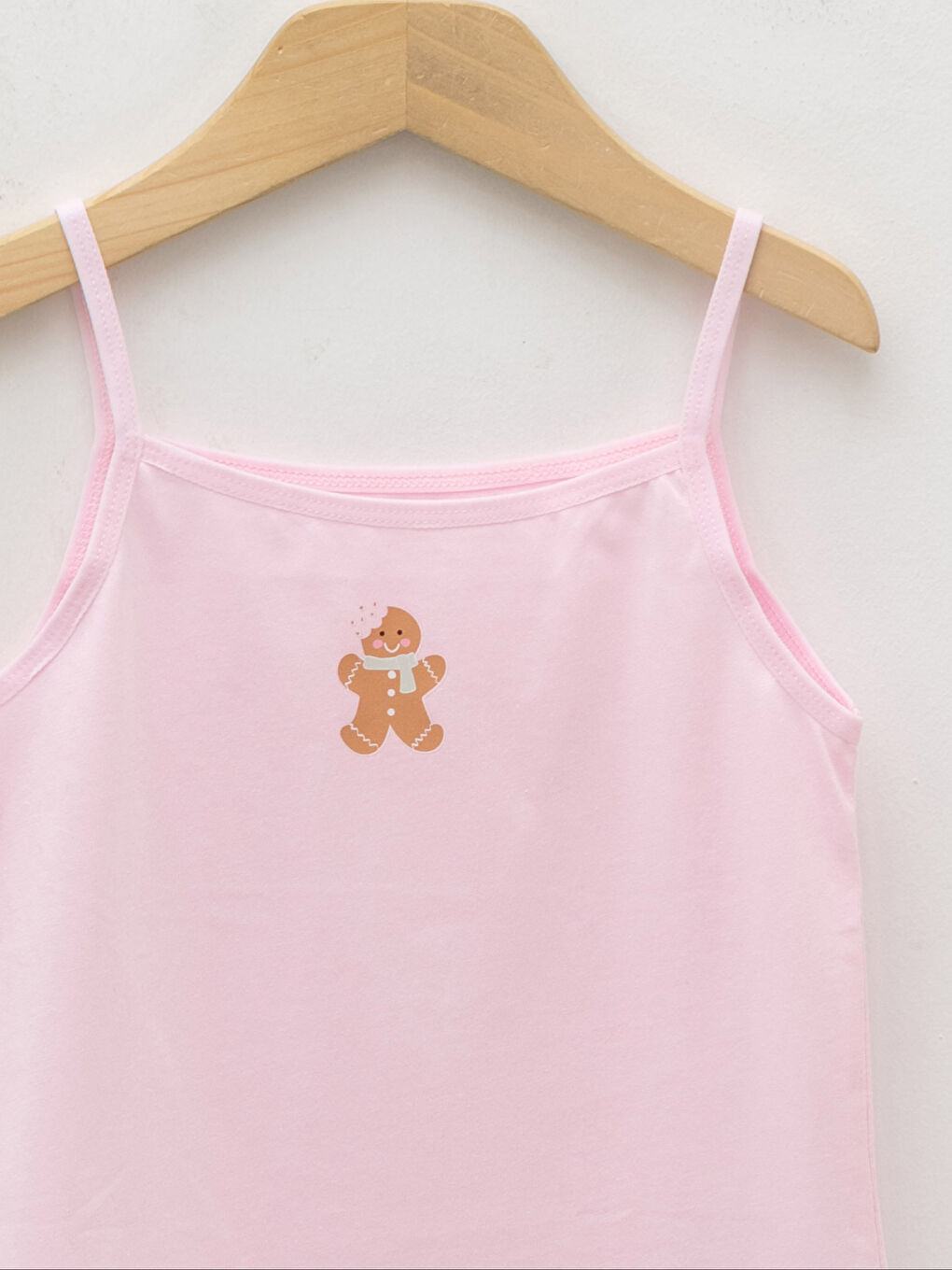 Lot de 2 Gilets Fille en Coton Imprimé à Fines Bretelles Col Carré-2