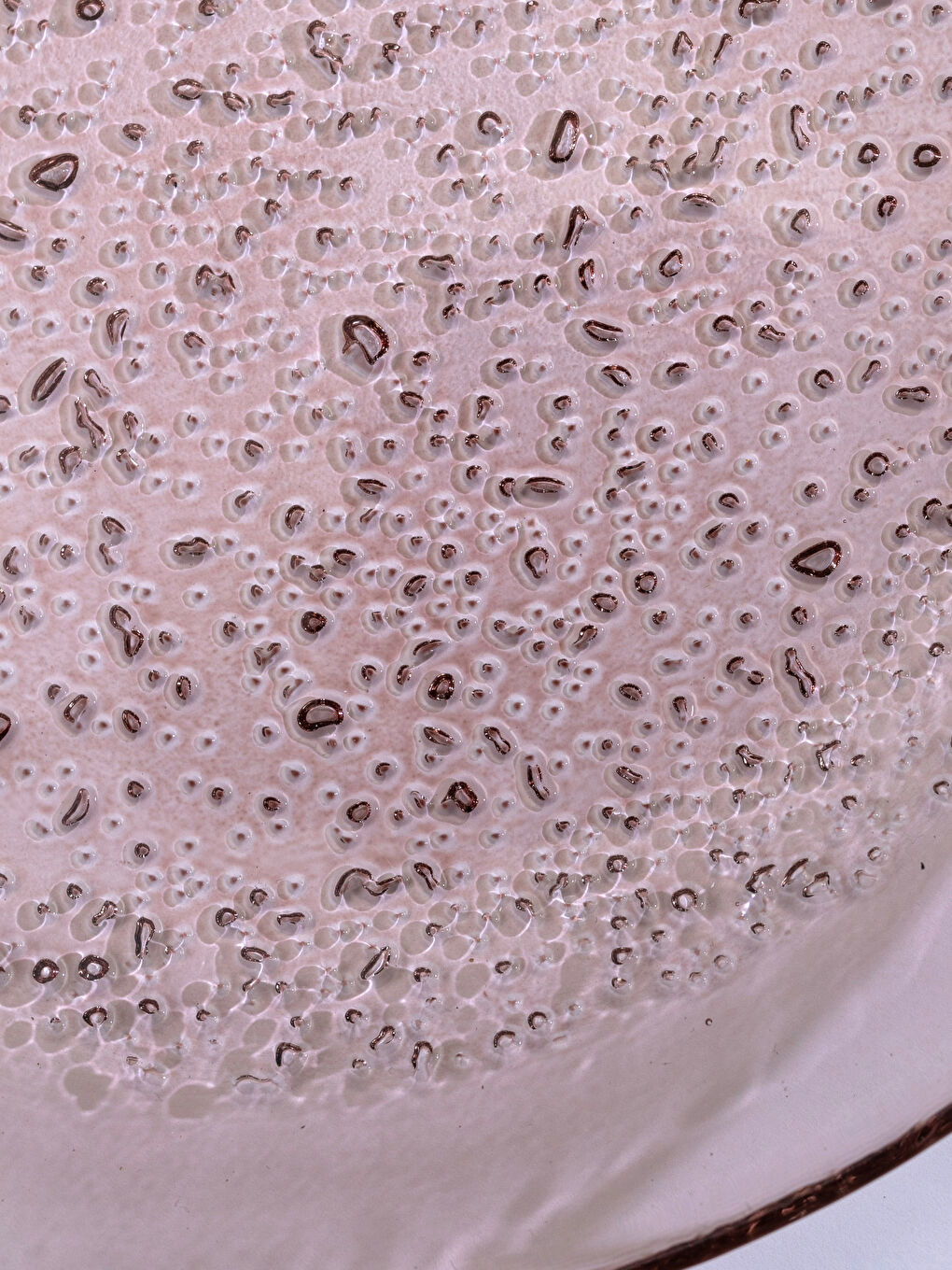 Assiette à Gâteau en Verre à Motifs en Relief 21 Cm-2