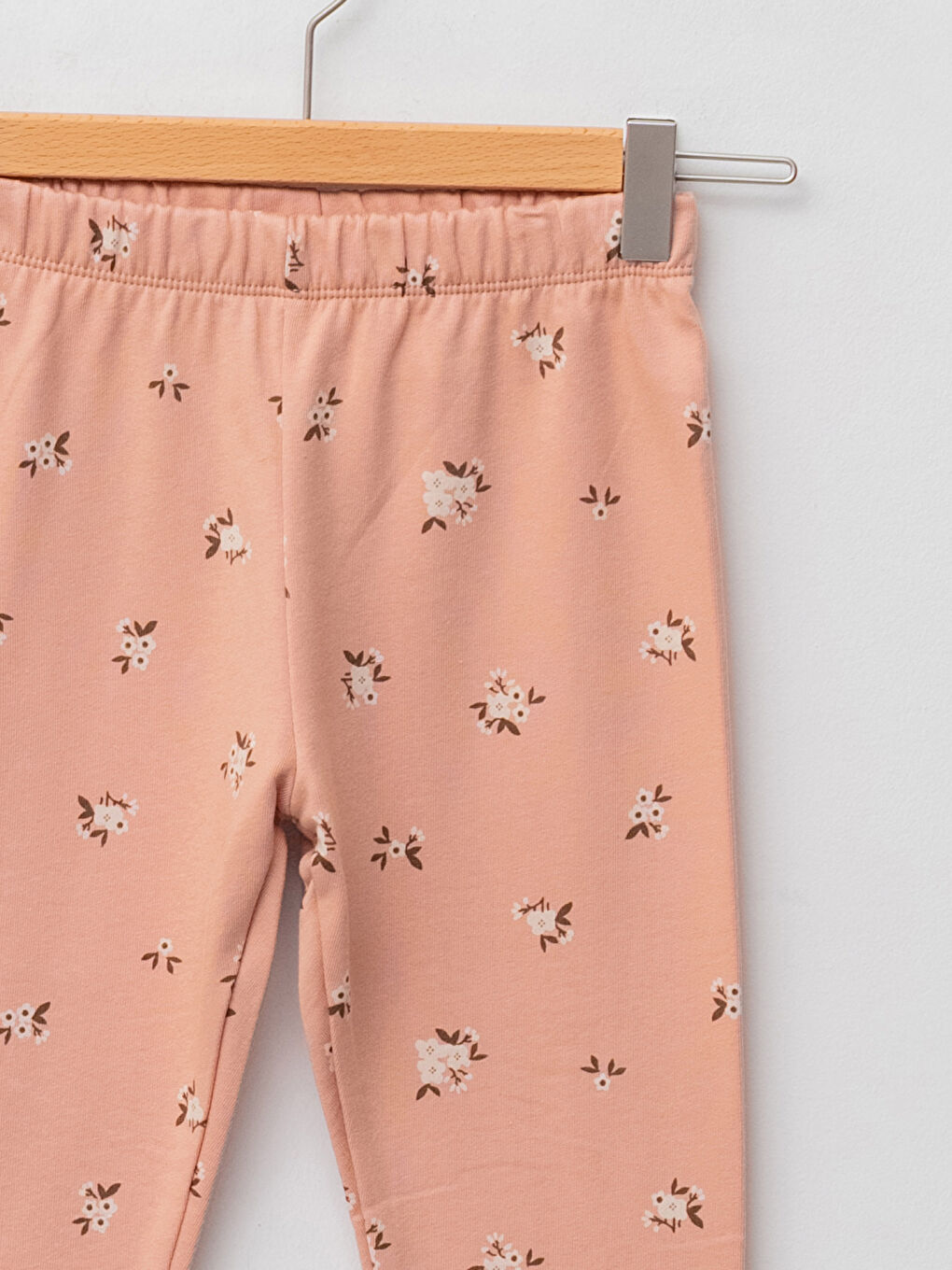 Elasticated Waist Printed Baby Girls' Leggings 2 Pack-2