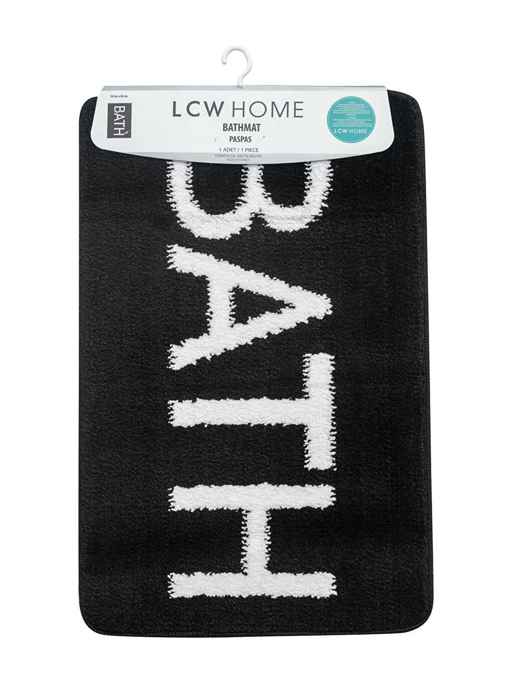Tapis De Bain Imprimé Avec Slogan 50x80 Cm-3