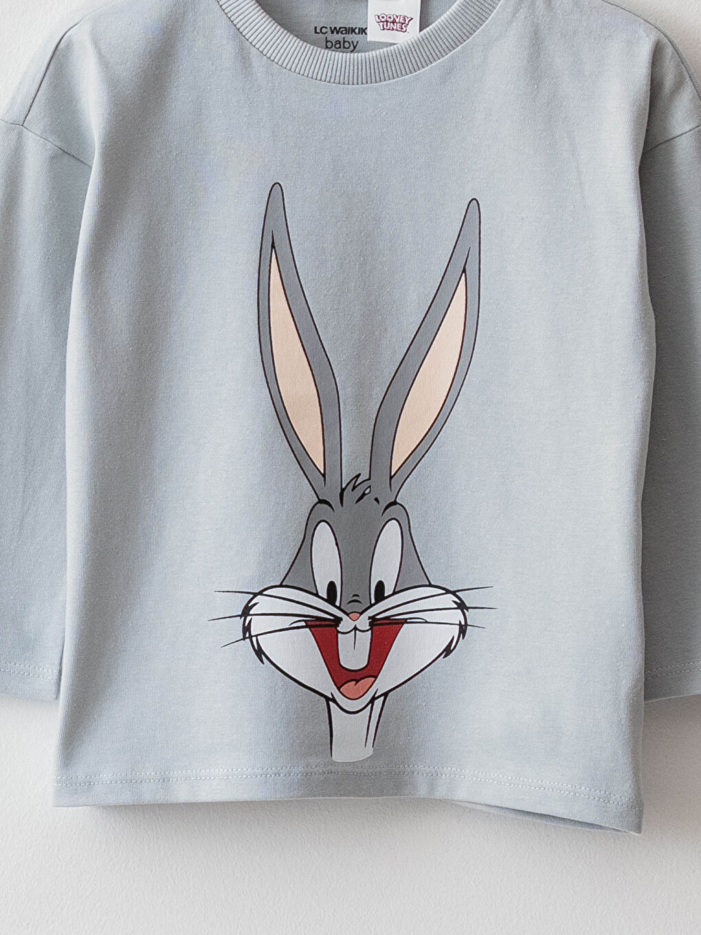 Crew Neck Long Sleeve Looney Tunes Printed Baby Boy T-Shirt 3-pack-2