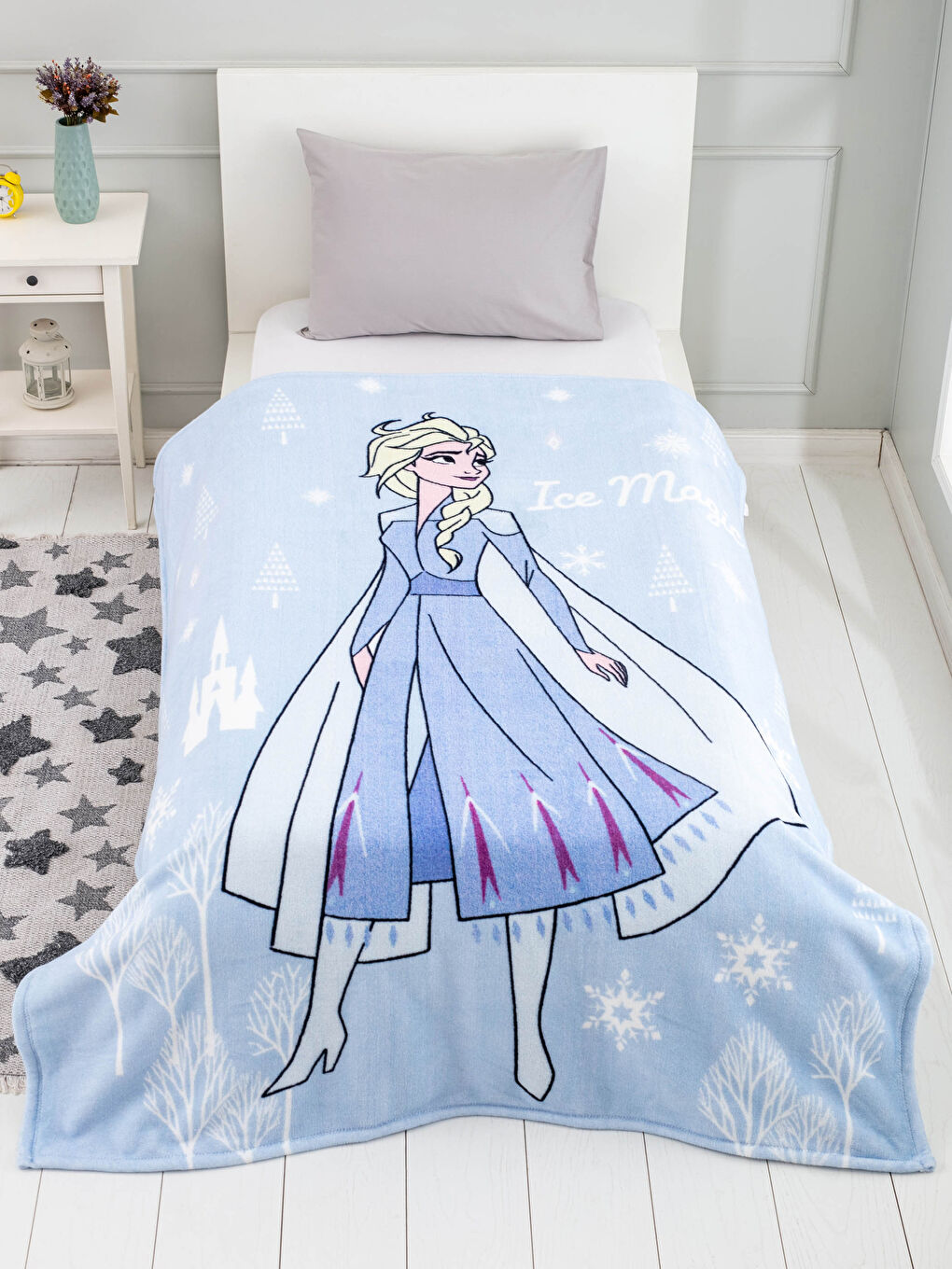 Frozen Licensed Single Girl Blanket 150x200 Cm-1