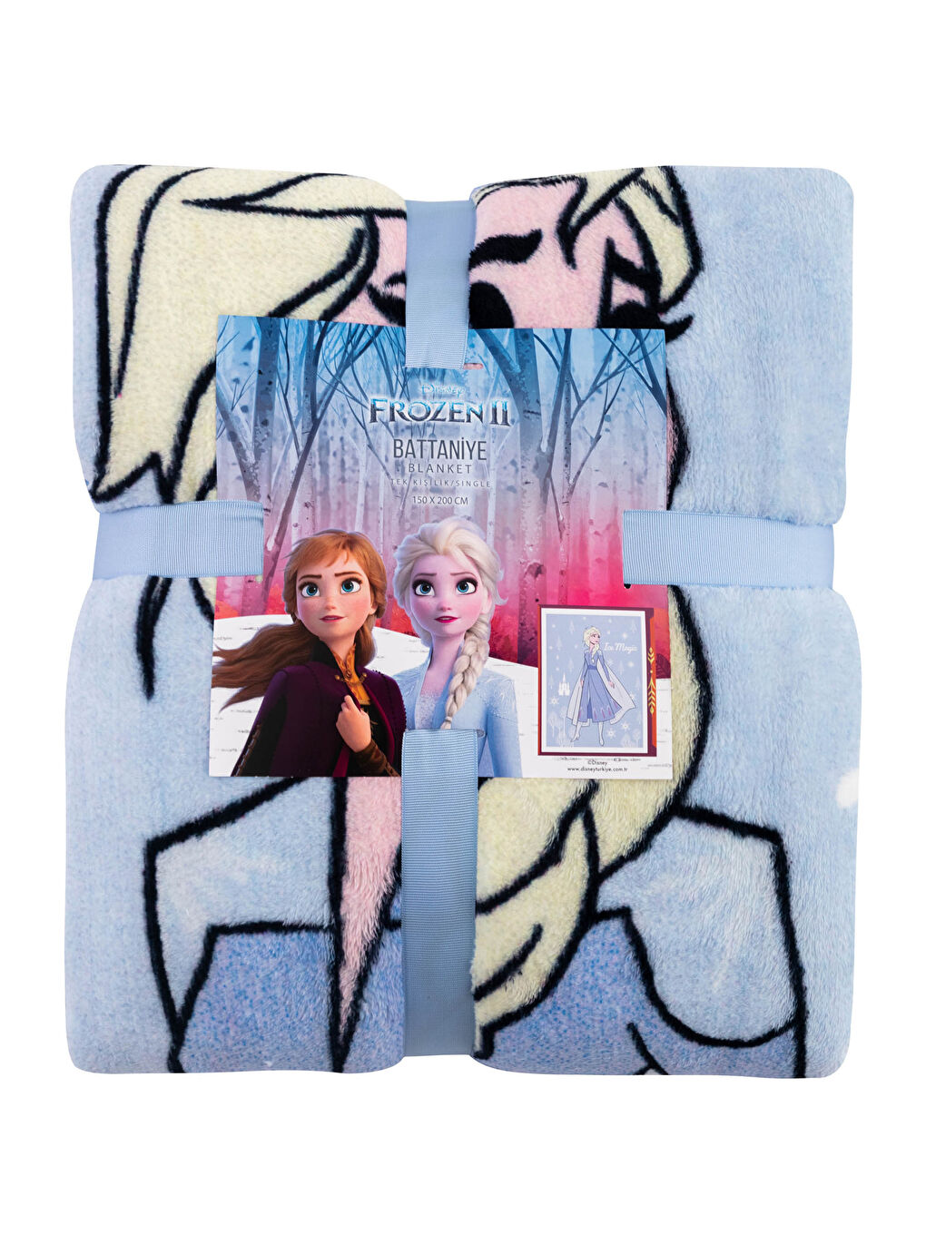 Frozen Licensed Single Girl Blanket 150x200 Cm-3