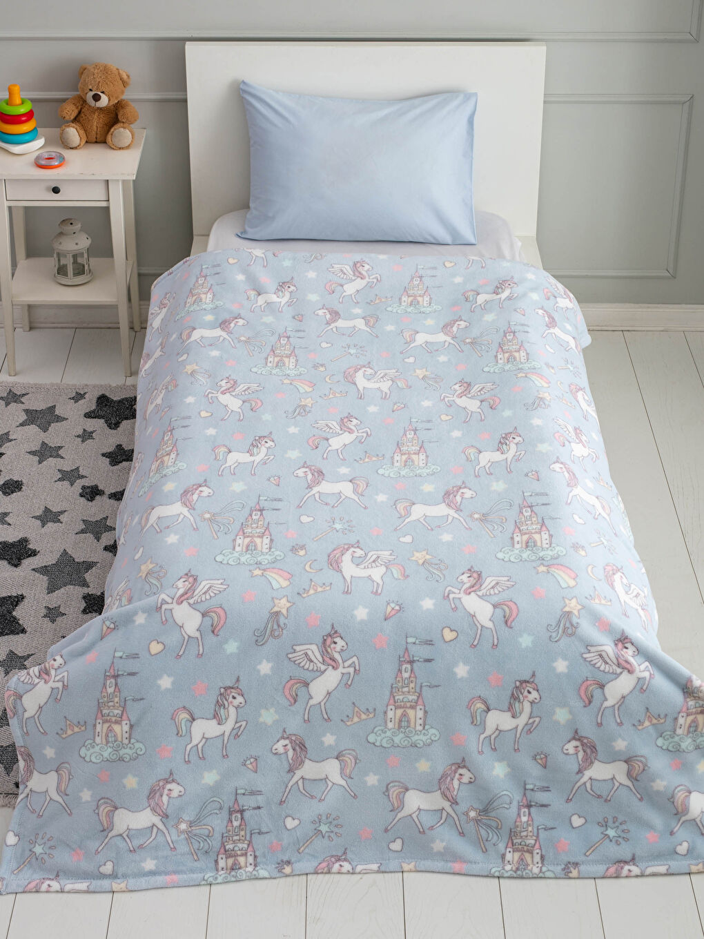 Couverture Fille Imprimée Wellsoft 150x220 Cm-1