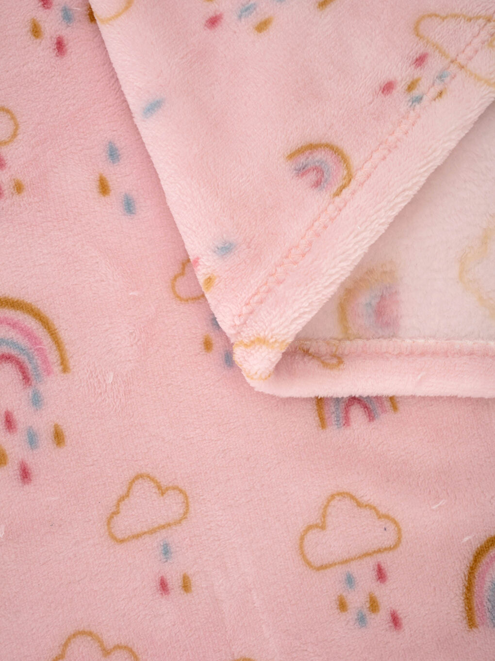 Κουβέρτα Μωρού Κοριτσιού Wellsoft Με Σχέδιο 90x110 Cm-2