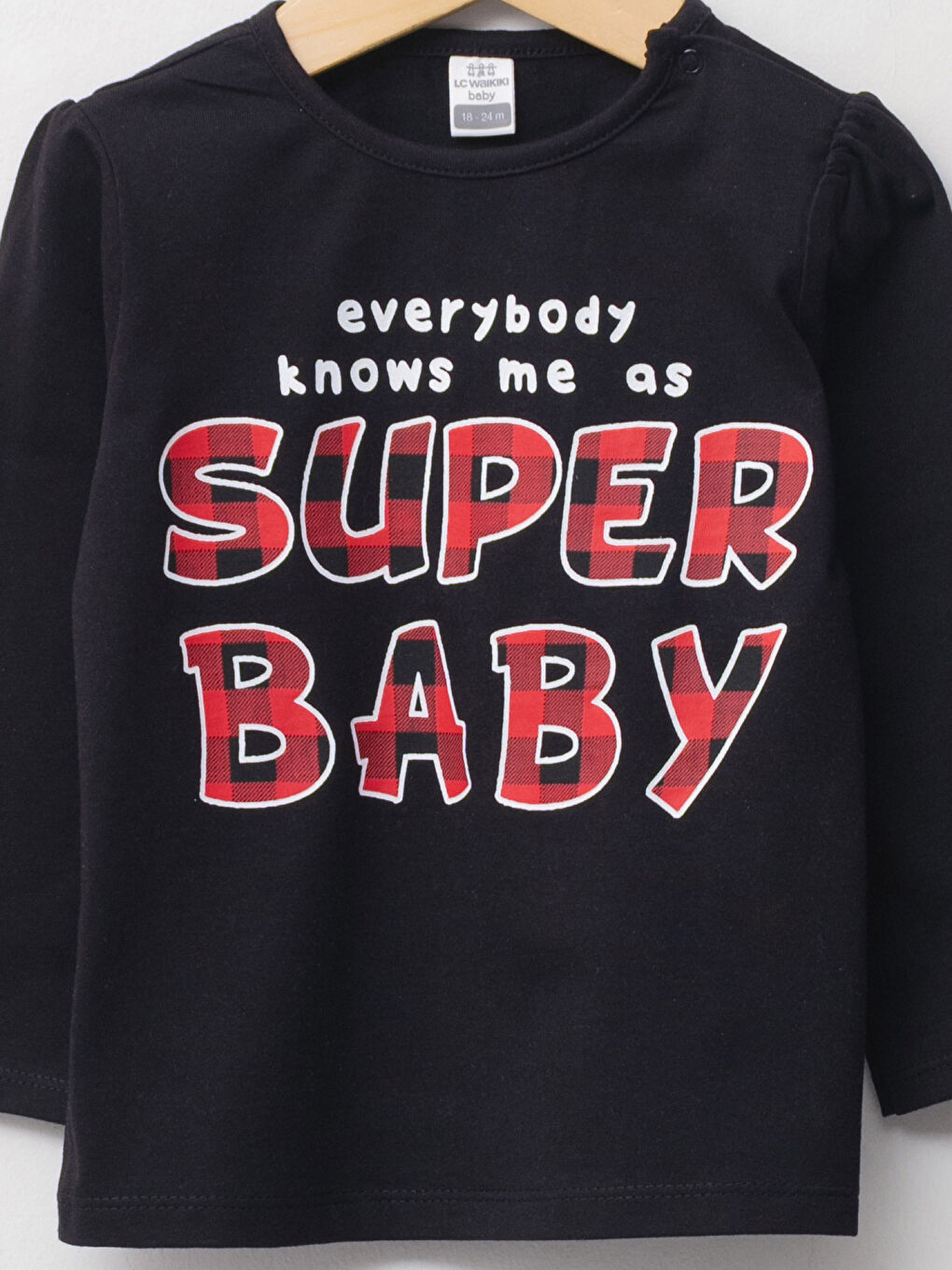 LCW baby Ensemble de pyjama bébé fille en coton imprimé à manches longues et col rond -W1FA16Z1-RQN