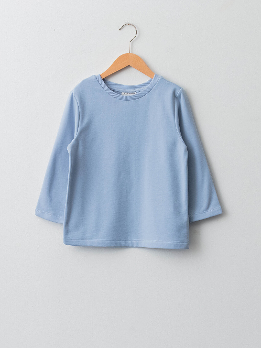 Sweat-shirt Basique à Col Rond et Manches Longues pour Filles