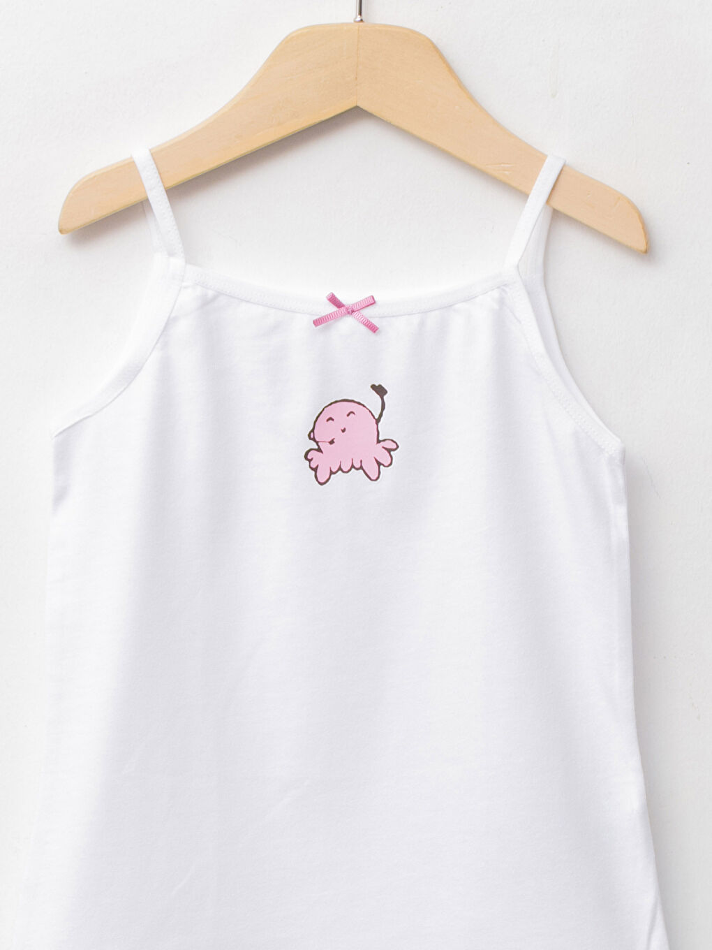 Square Neck Printed Strappy Cotton Girl Singlet 2-Pack-2
