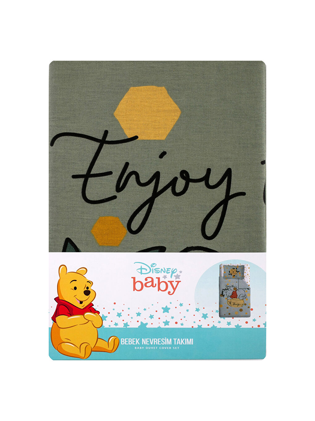 Winnie Puuh Baby Mädchen Lizenzierte Gewebte Bettwäsche-Sets-5