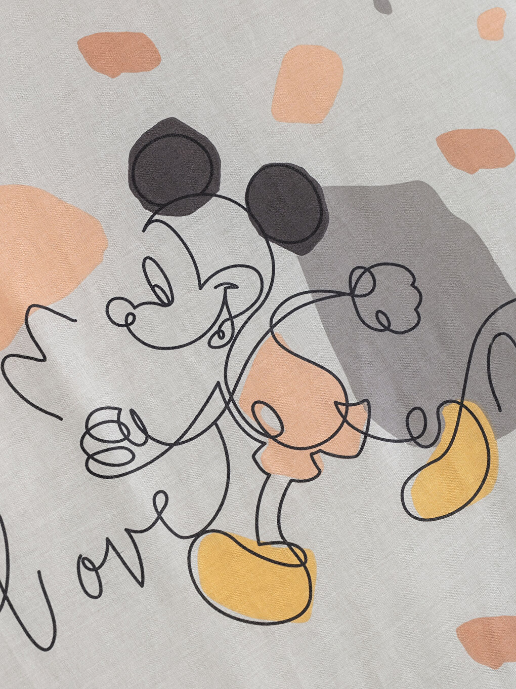 LCW HOME Mickey Mouse Licencirani Tkani Dečiji Set Posteljine za Devojčice -W1FJ38Z4-F9C