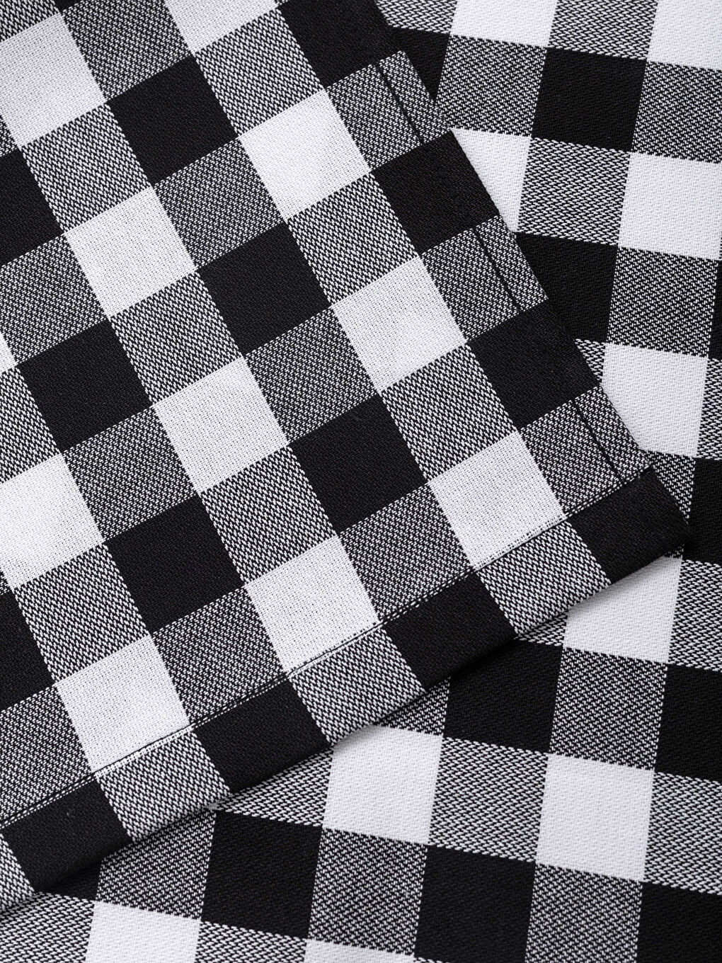 Torchon à Motif Écossais 40x60 Cm-3