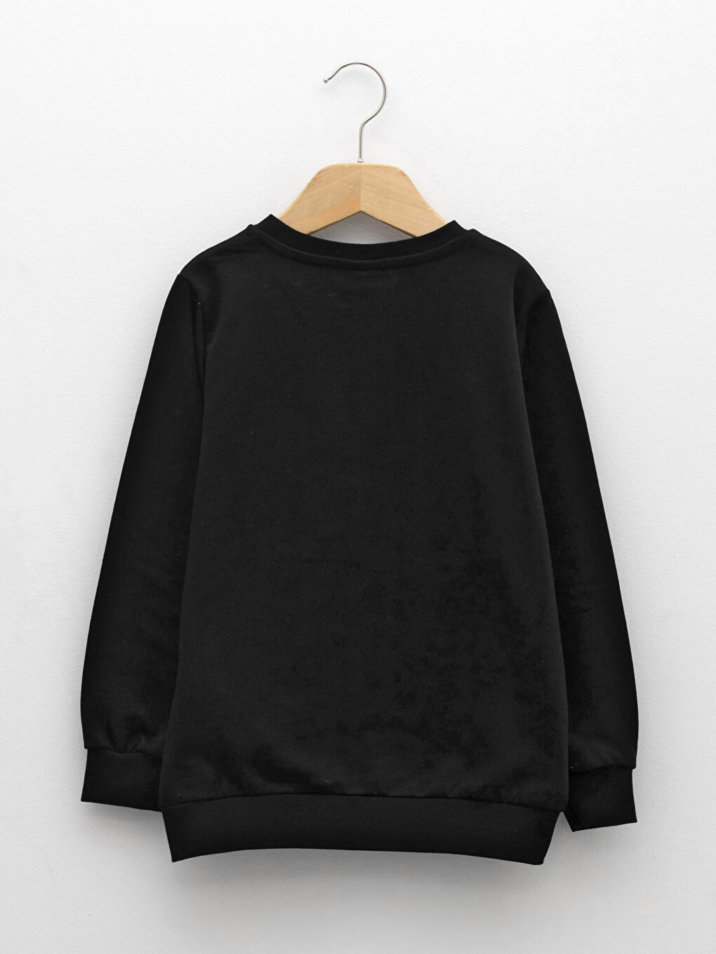 Crew Neck Printed Long Sleeve Boys' Sweatshirt-1