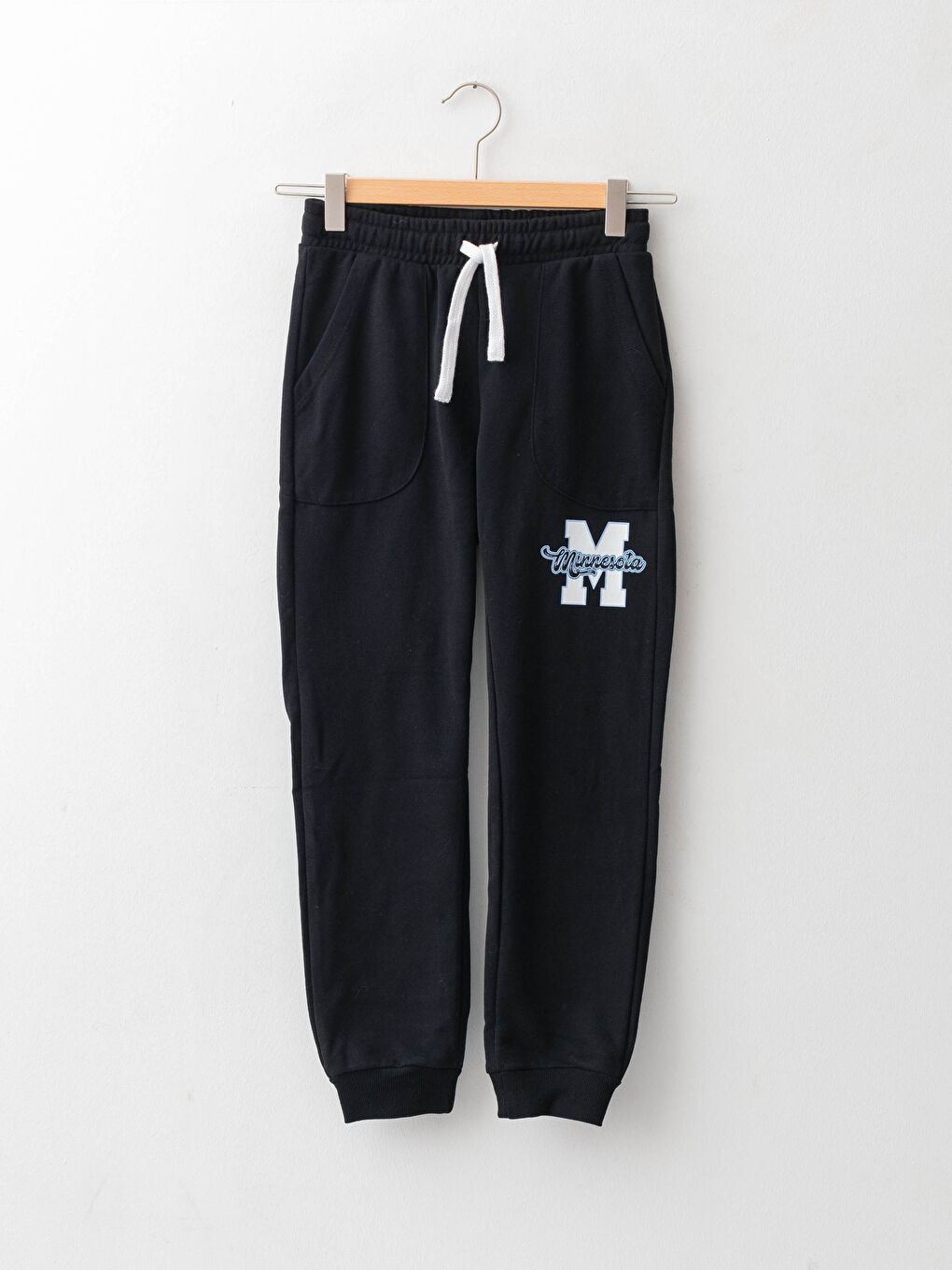 Elastic Waist Printed Girl Jogger Sweatpants