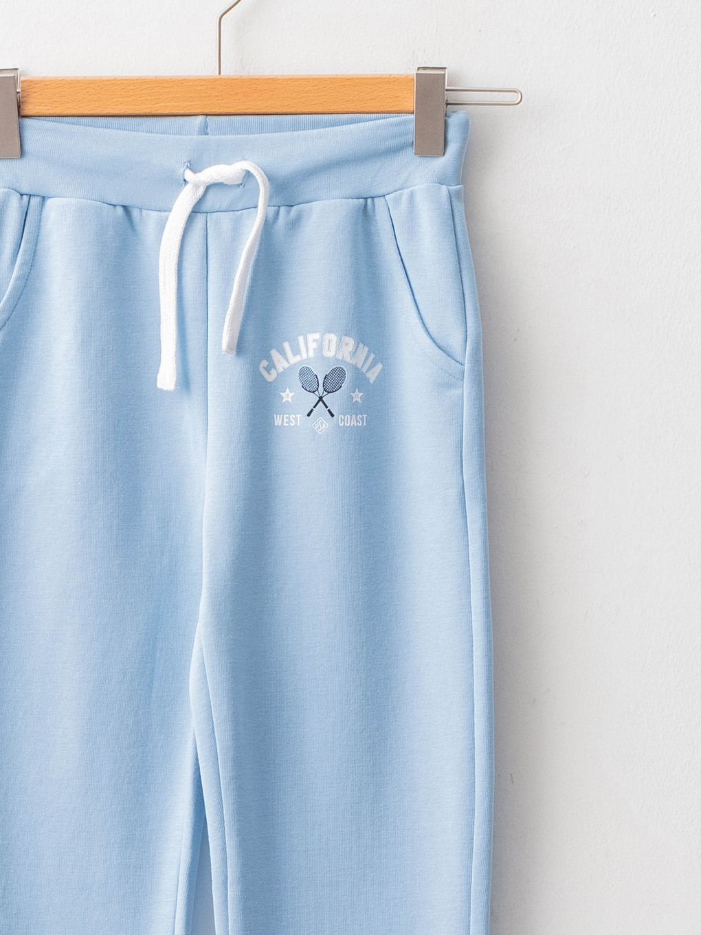 Elastic Waist Printed Girl Jogger Sweatpants-2