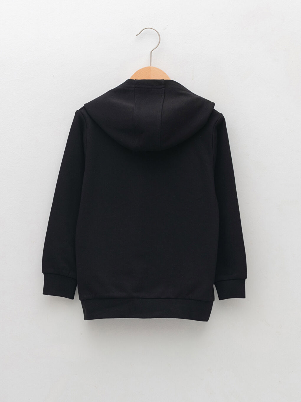 Hooded Printed Long Sleeve Boys' Sweatshirt-1