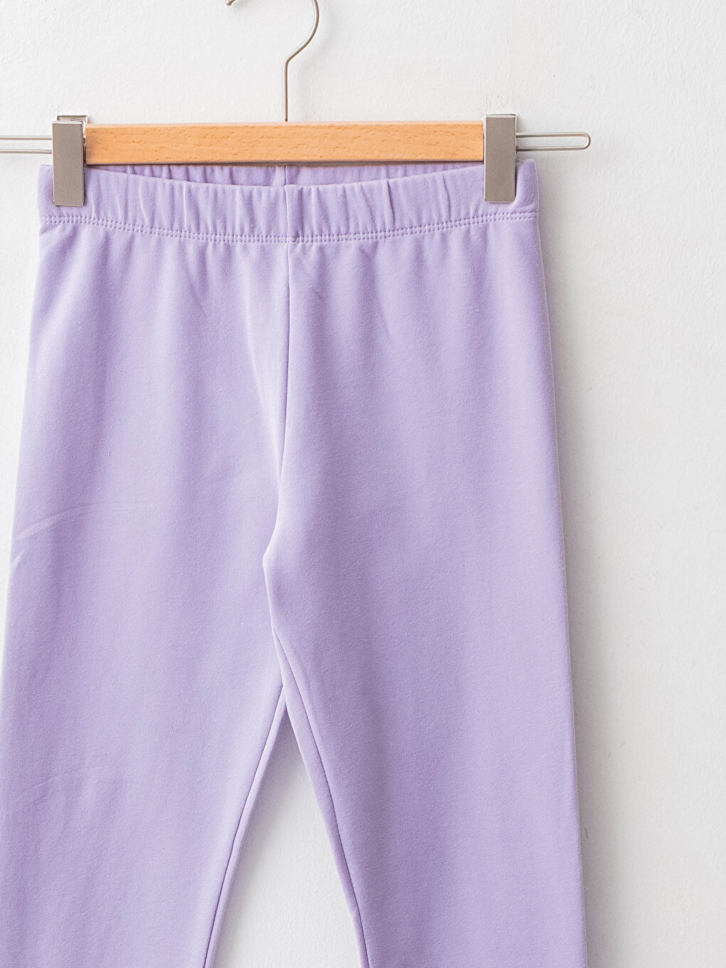 Leggins Pambuku Bazikë Të Gjatë Me Bel Elastik Për Vajza-2