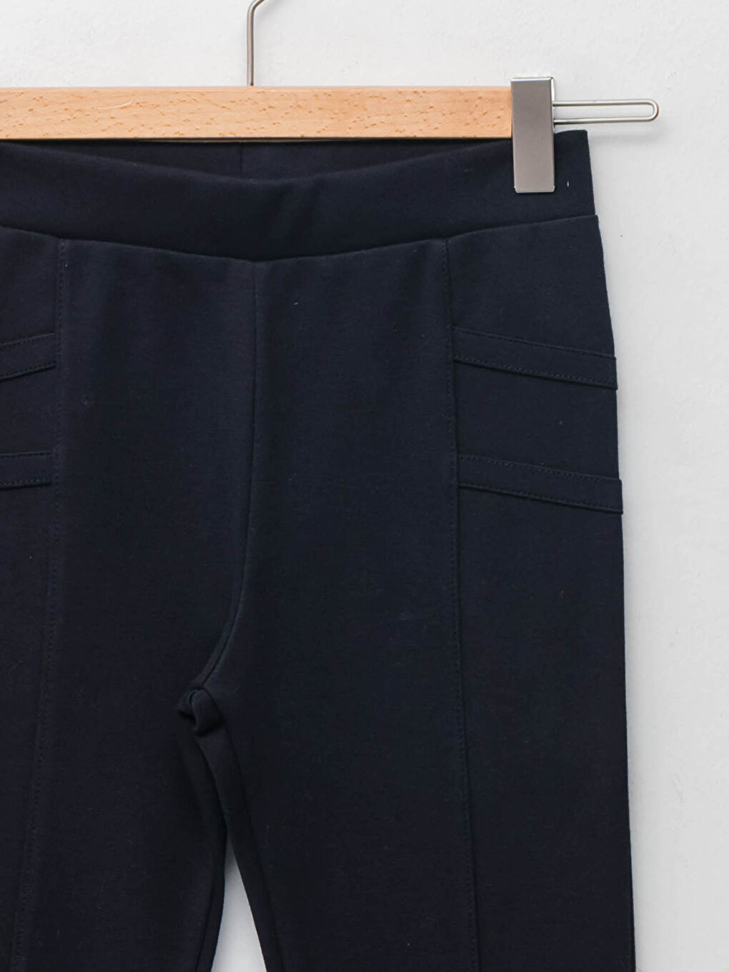 Girls' Basic Leggings Trousers with Elasticated Waist-2