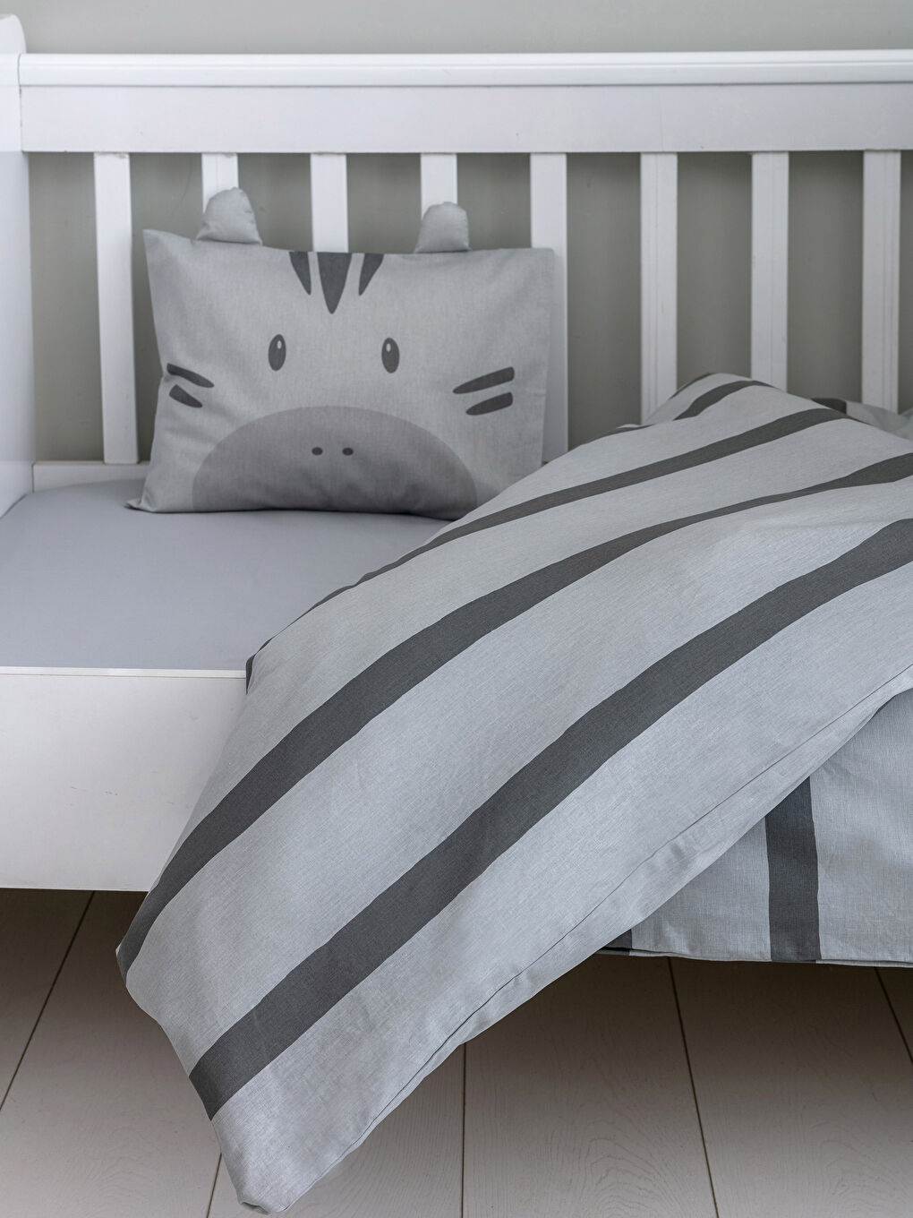 Printed Woven Baby Boy Duvet Cover Set