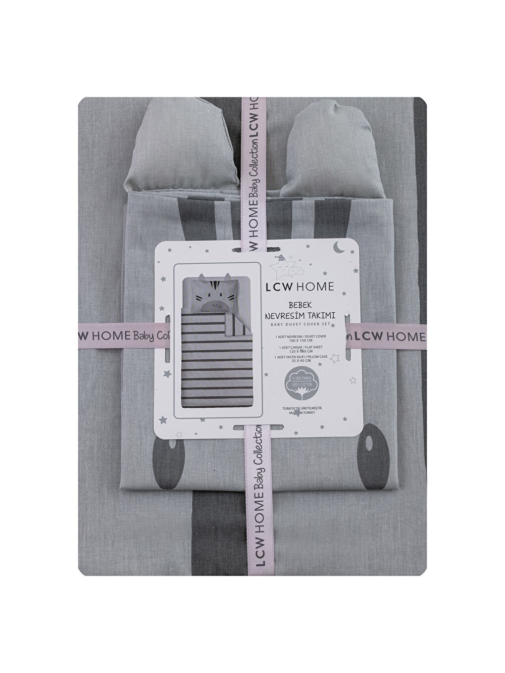 Printed Woven Baby Boy Duvet Cover Set-5